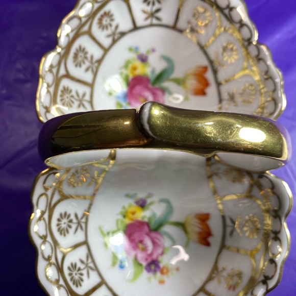 Vintage Noritake Divided Trinket/Candy Dish - Picture 9 of 16